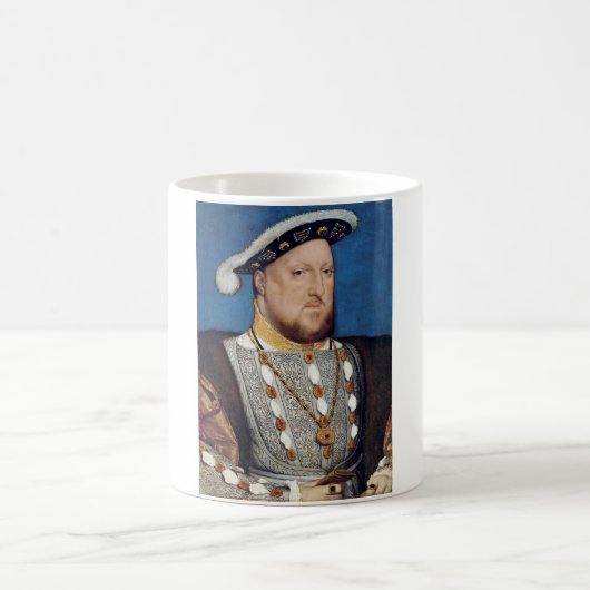 Portrait von Henry VIII von England, Holbein Kaffeetasse (Mittel)
