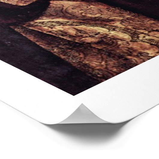 Portrait von Henry VIII von England Poster (Ecke)