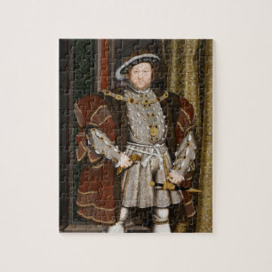 Portrait von Henry VIII von Hans Holbein dem Jünge Puzzle
