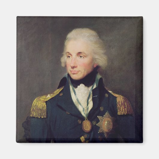 Portrait von Horatio Nelson , Viscount Nelson Magnet (Vorne)