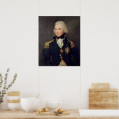 Portrait von Horatio Nelson , Viscount Nelson Poster (Küche)