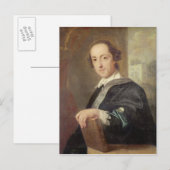 Portrait von Horatio Walpole Postkarte (Vorne/Hinten)