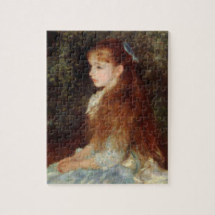 Portrait von Irene - Renoir Impressionist Malerei Puzzle