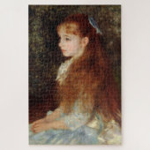 Portrait von Irene - Renoir Impressionist Malerei Puzzle (Vertikal)