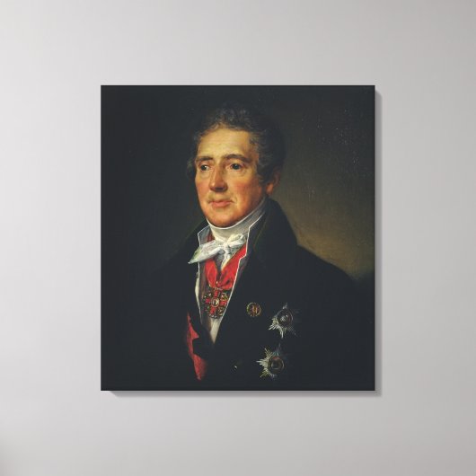 Portrait von Ivan Dmitriev, 1835 Leinwanddruck (Vorderseite)