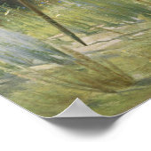 Portrait von Ivan Ivanovich Shishkin , 1873 Poster (Ecke)