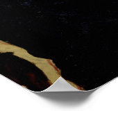 Portrait von Ivan S. Turgenev , 1879 Poster (Ecke)