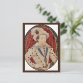 Portrait von James I., König von England Oval von  Postkarte (Stehend Vorderseite)