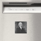 Portrait von James Madison, eingraviert von Willia Magnet (In Situ (Geschirrspüler))