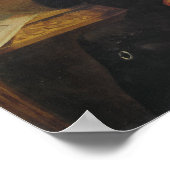 Portrait von James Watt 1792 Poster (Ecke)