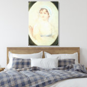 Portrait von Jane Austen Leinwanddruck (Insitu (Schlafzimmer))