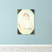 Portrait von Jane Austen Leinwanddruck (Insitu (Holzboden))