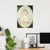 Portrait von Jane Austen Poster (Heimbüro)
