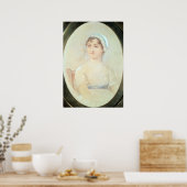 Portrait von Jane Austen Poster (Küche)
