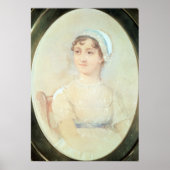 Portrait von Jane Austen Poster (Vorne)