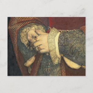 Portrait von Jane Seymour, 1536 Postkarte