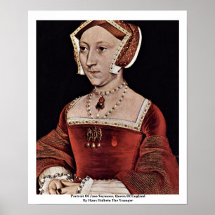 Portrait von Jane Seymour, Königin von England Poster