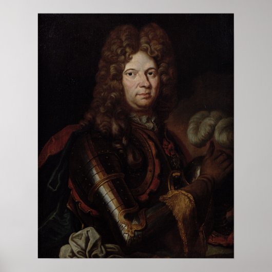 Portrait von Jean Bart Poster (Vorne)