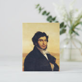 Portrait von Jean-Francois Champollion 1831 Postkarte (Stehend Vorderseite)