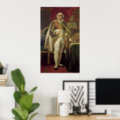 Portrait von Jean-Jacques-Regis de Cambaceres Poster (Heimbüro)