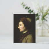 Portrait von Jean-Jacques Rousseau Postkarte (Stehend Vorderseite)