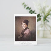 Portrait von Jean-Jacques Rousseau von Allan Ramsa Postkarte (Stehend Vorderseite)