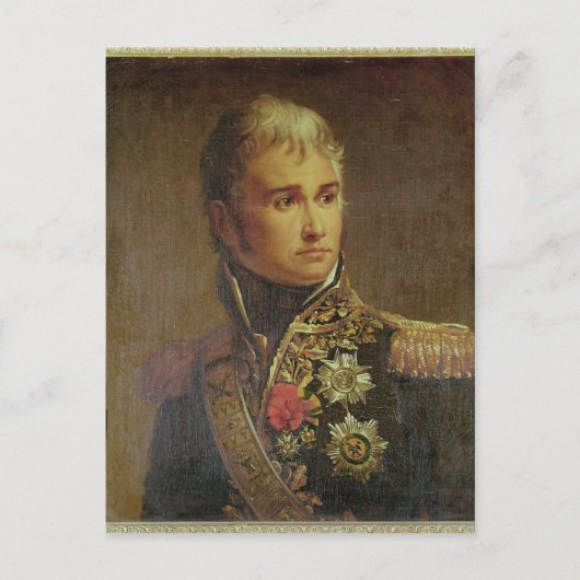 Portrait von Jean Lannes Duke von Montebello Postkarte (Vorderseite)