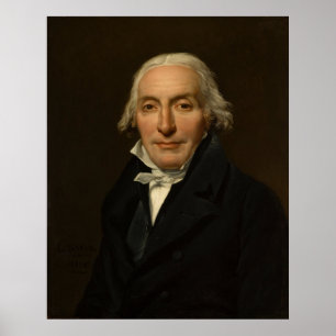 Portrait von Jean-Pierre Delahaye Poster