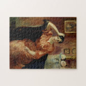 Portrait von Jeanne Pontillon Puzzle (Horizontal)