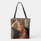 Portrait von Jeanne Pontillon Tasche (Rückseite)
