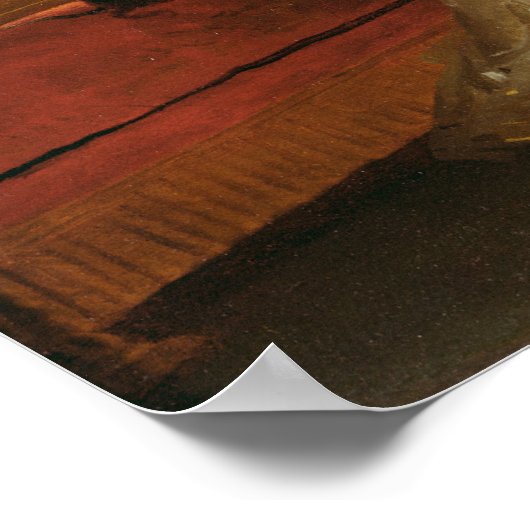 Portrait von Jerome Bonaparte und seiner Ehefrau Poster (Ecke)