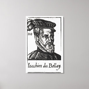 Portrait von Joachim du Bellay Leinwanddruck