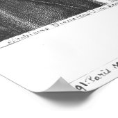 Portrait von Joachim Patinir, 1521 Poster (Ecke)