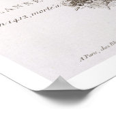 Portrait von Joan of Arc (1412-31), 1787 (gefärbt) Poster (Ecke)