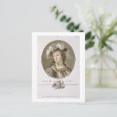 Portrait von Joan of Arc (1412-31), 1787 (gefärbt) Postkarte (Stehend Vorderseite)