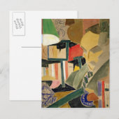 Portrait von Joan Salvat-Papasseit 1918 Postkarte (Vorne/Hinten)