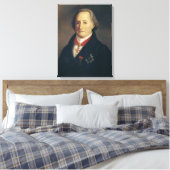 Portrait von Johann Wolfgang von Goethe Leinwanddruck (Insitu (Schlafzimmer))