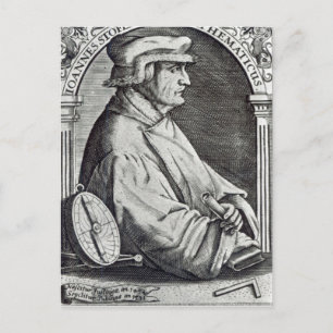 Portrait von Johannes Stoffler Postkarte