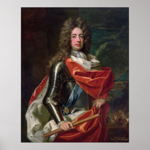 Portrait von John Churchill Poster