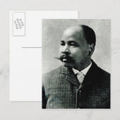 Portrait von John Dube Postkarte (Vorne/Hinten)