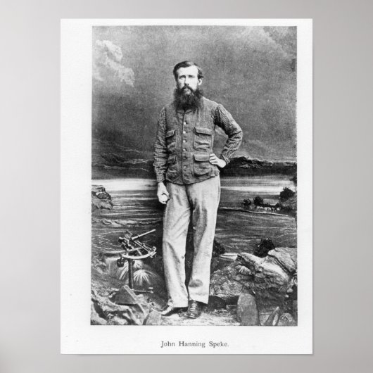 Portrait von John Hanning Poster (Vorne)