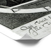 Portrait von John Hawkins Poster (Ecke)