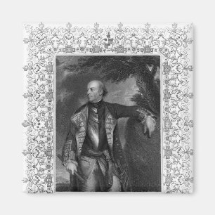 Portrait von John Manners, Marquis von Granby Magnet