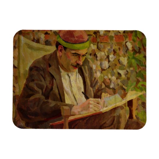 Portrait von John Maynard Keynes (1883-1946) (Öl Magnet (Horizontal)