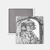Portrait von John von Indagine Magnet (Vorderseite/Rückseite)