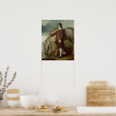 Portrait von John Walter Tempest Poster (Küche)