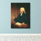 Portrait von John Wesley 1788 Leinwanddruck (Insitu (Holzboden))