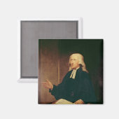 Portrait von John Wesley 1788 Magnet (Vorderseite/Rückseite)