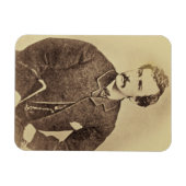 Portrait von John Wilkes Booth | 1861-65 Magnet (Horizontal)