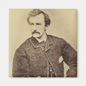 Portrait von John Wilkes Booth | 1861-65 Magnet (Vorne)